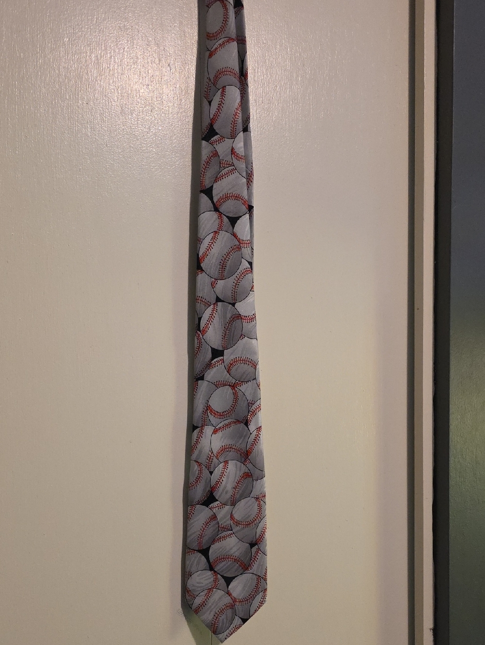 KEITH DANIELS Silk Tie Baseball PLAY BALL SERIES 1 (6 of 6) Men's Necktie